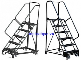 Xe thang di động khung thép sơn tĩnh điện