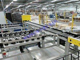 Hệ thống băng tải con lăn khung nhôm định hình