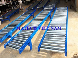 Băng tải con lăn dài 4 mét