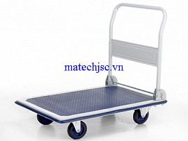 Xe đẩy hàng khung thép lắp ghép tay đẩy gập