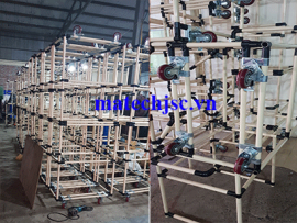 Giá kệ ống thép bọc nhựa