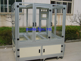 Khung máy tự động hóa sơn phủ bản mạch