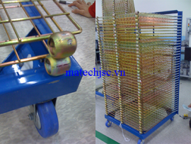 Xe phòng sạch để vỏ điện thoại